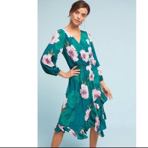 Plenty by Tracy Reese green Aleah dress size s - Picture 4 of 15